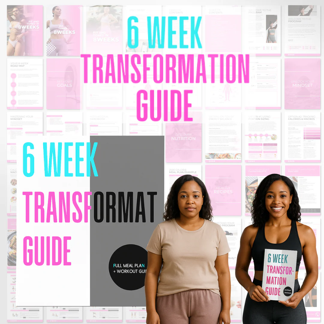 The Ultimate 6 Weeks Transformation Guide (Physical Book)